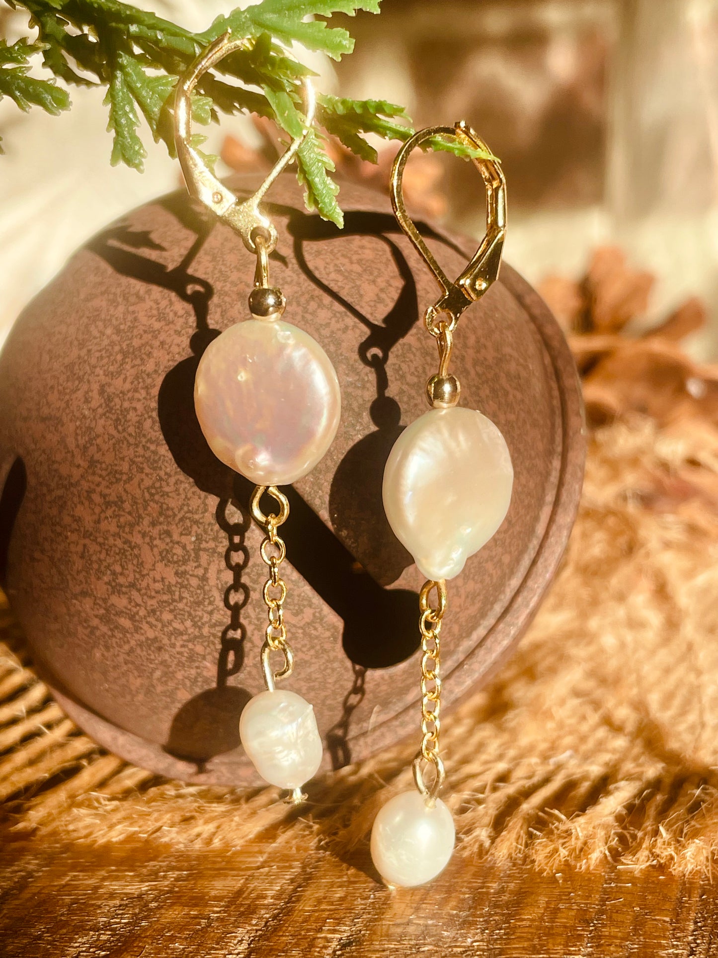 Timeless Freshwater Pearl Drops