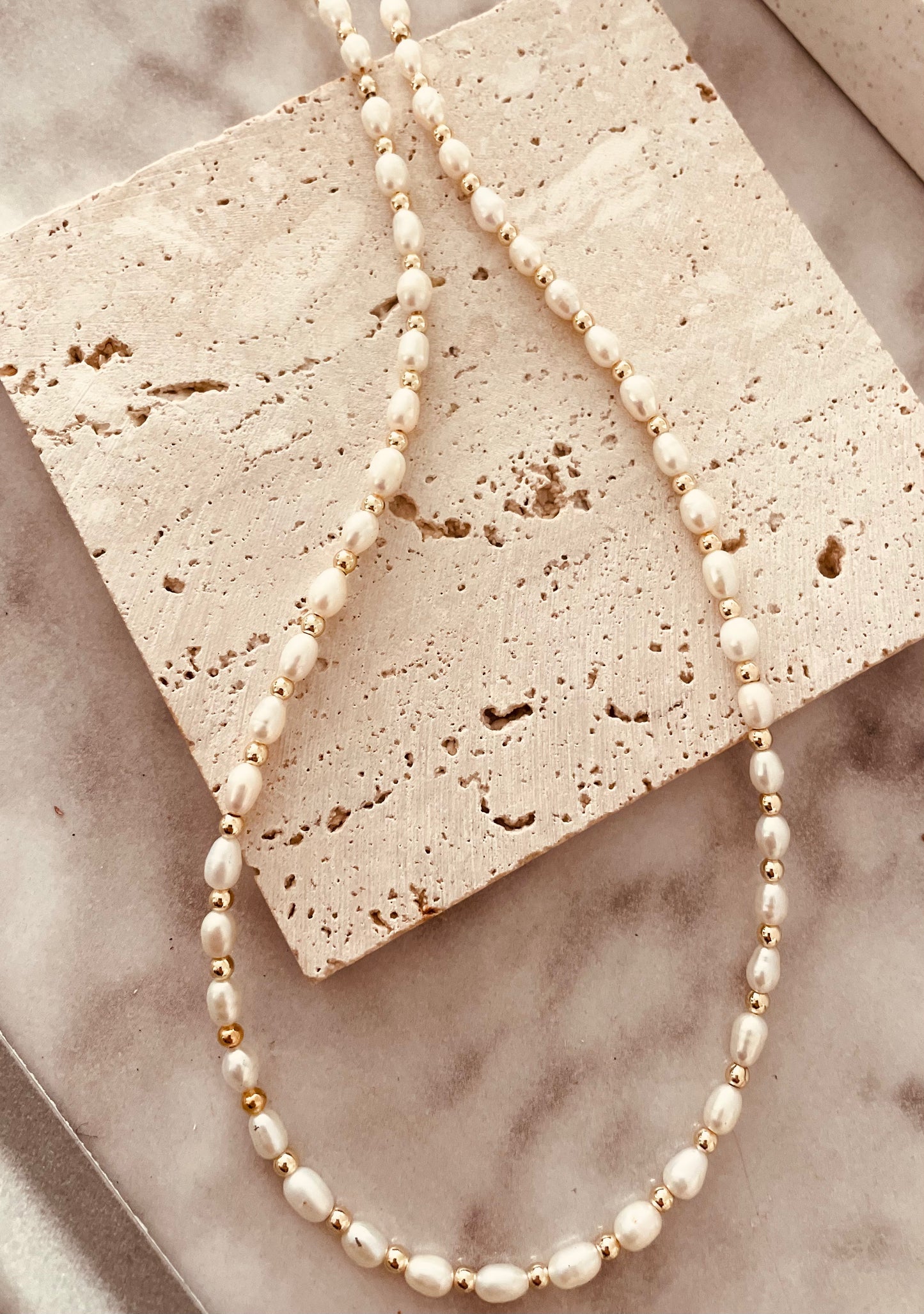 Marley's Ocean pearl necklace