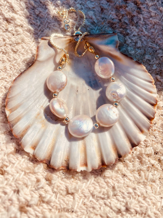 Capri coin bracelet